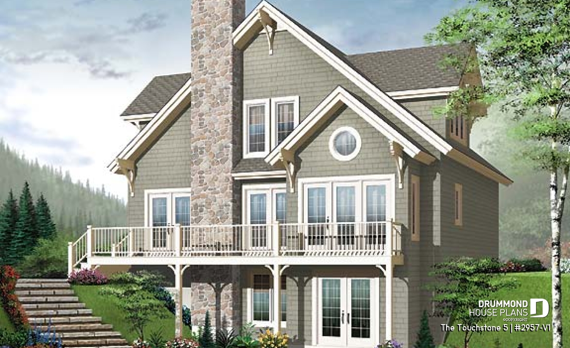 Rear view - BASE MODEL - The Touchstone 5