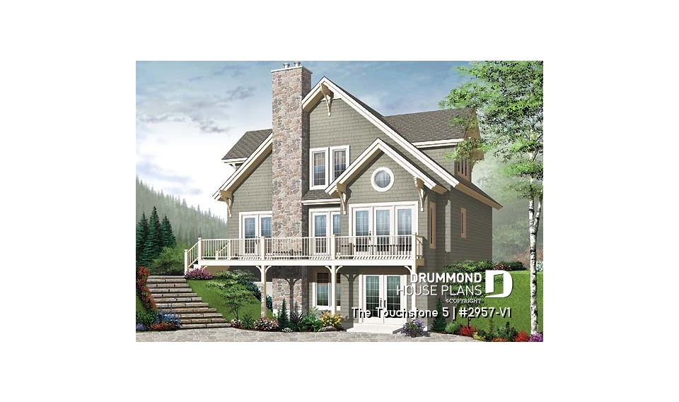 Rear view - BASE MODEL - The Touchstone 5