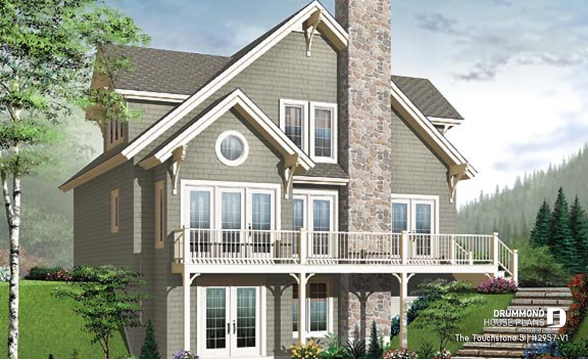 Rear view - BASE MODEL - The Touchstone 5