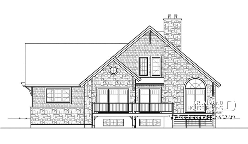 rear elevation - The Touchstone 4