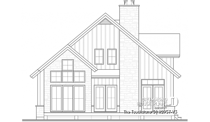 rear elevation - The Touchstone 3