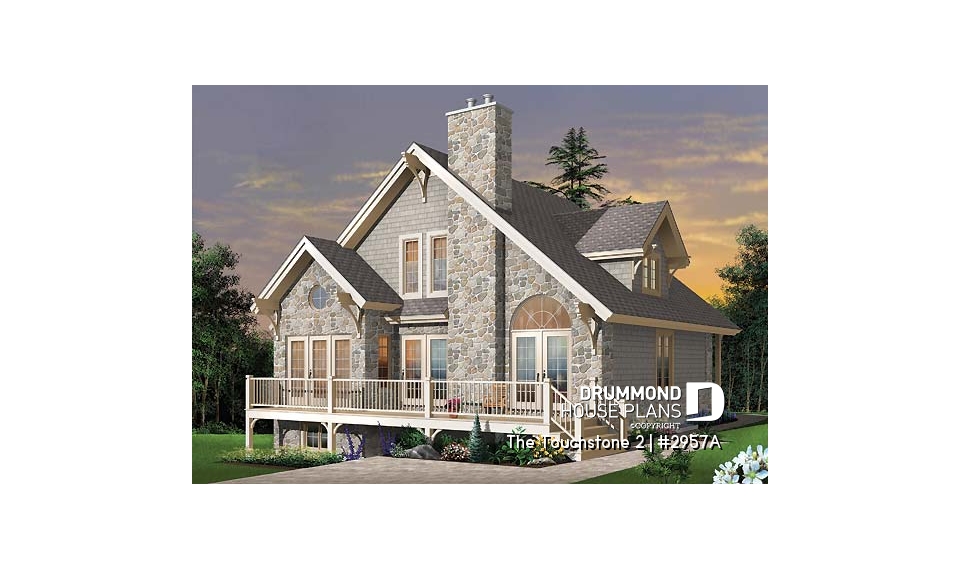 Rear view - ORIGINAL MODEL - The Touchstone 2