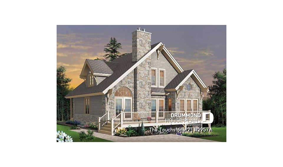 Rear view - ORIGINAL MODEL - The Touchstone 2