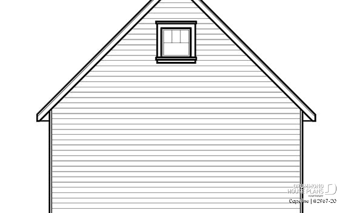 rear elevation - Capeline