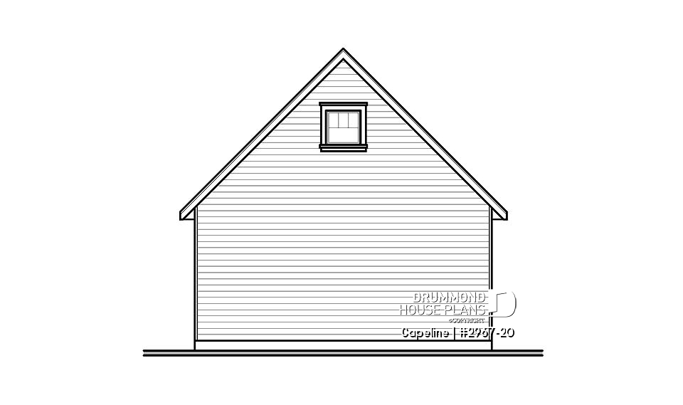 rear elevation - Capeline