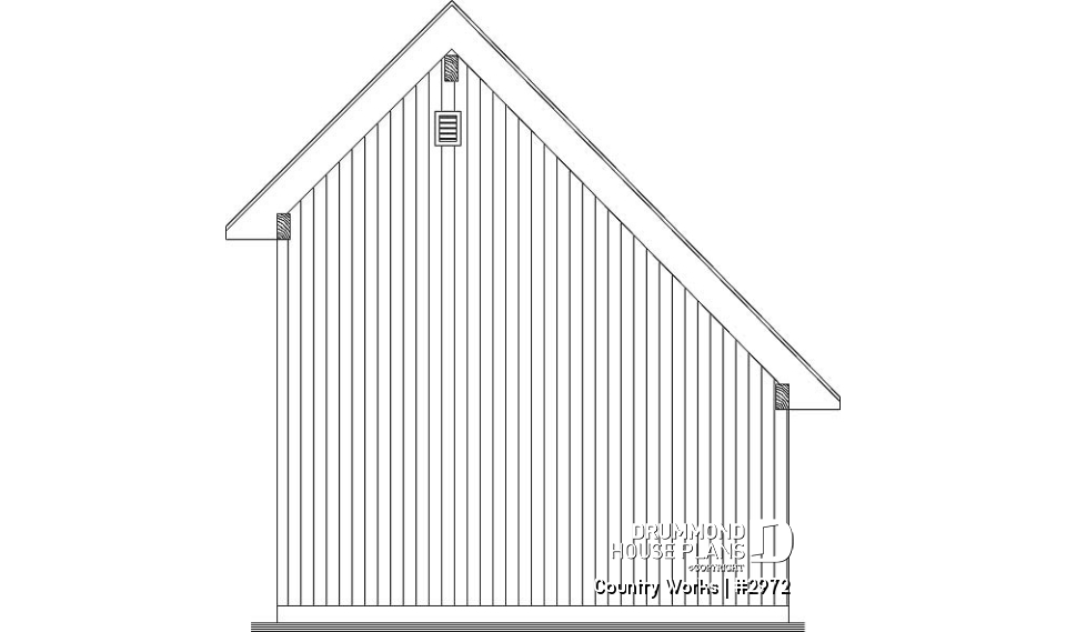 rear elevation - Country Works