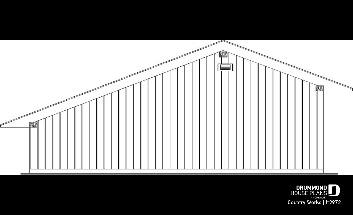 rear elevation - Country Works