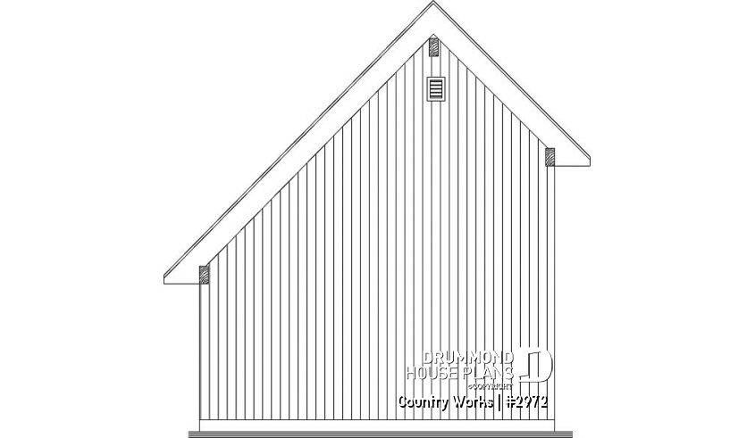 rear elevation - Country Works