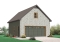 Color version 1 - Front - Two-car garage with bonus space on second floor / or storage space - The Pottery Port 3