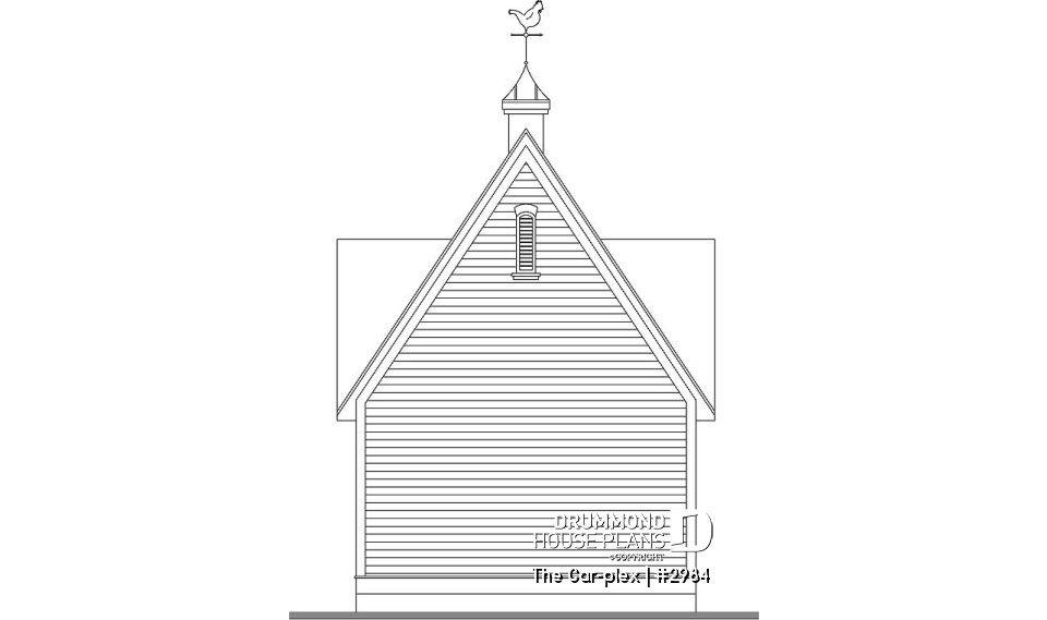 rear elevation - The Car-plex