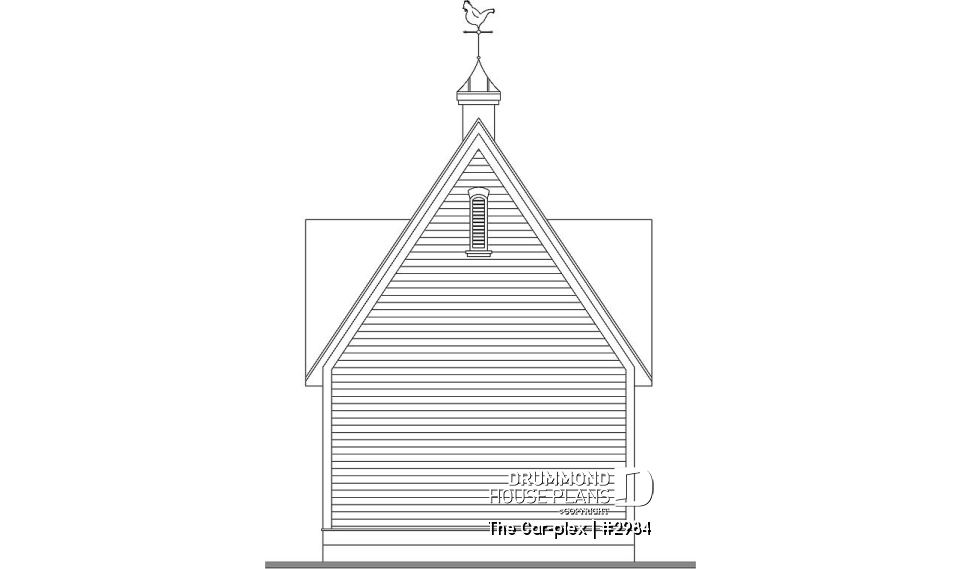 rear elevation - The Car-plex