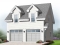 front - BASE MODEL - 2-story 2-car garage with 728 sq.ft. bonus space - Skylark Lane
