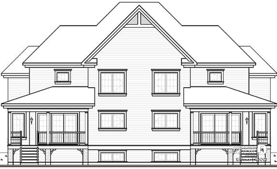 rear elevation - Withman
