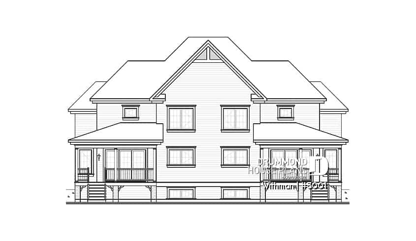 rear elevation - Withman