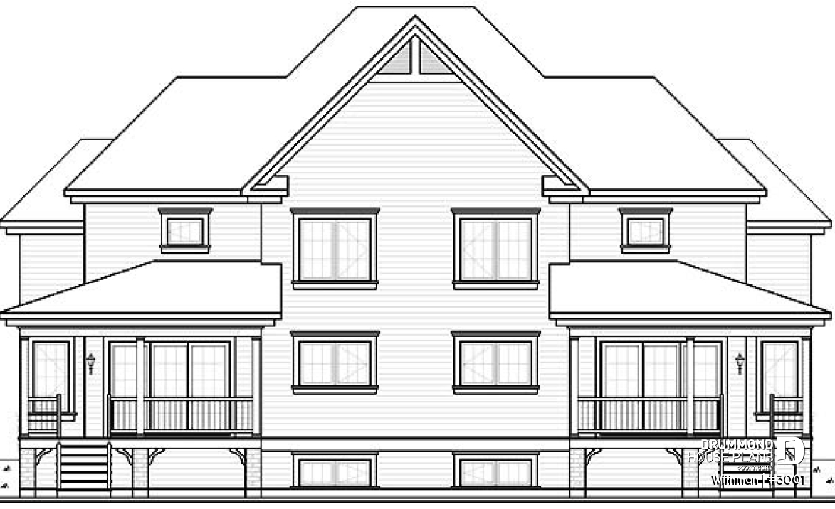 rear elevation - Withman