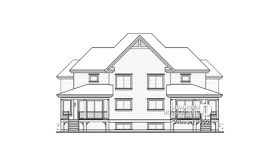 rear elevation - Withman
