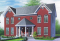 front - BASE MODEL - 2-story semi-detached house plan, 2 to 3 bedrooms and 2 bathrooms per unit, open floor plan concept - Monticello