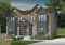 front - BASE MODEL - Two-storey, 3 bedroom semi-detached, duplex house plan, laundry room on  main, master with walk-in - Belisle