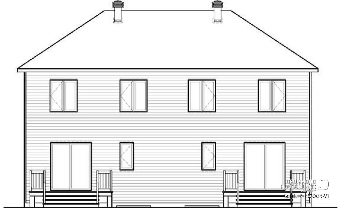rear elevation - Belisle 2