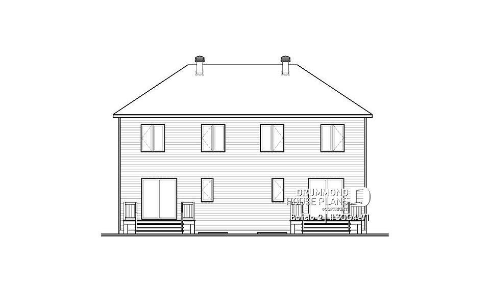 rear elevation - Belisle 2
