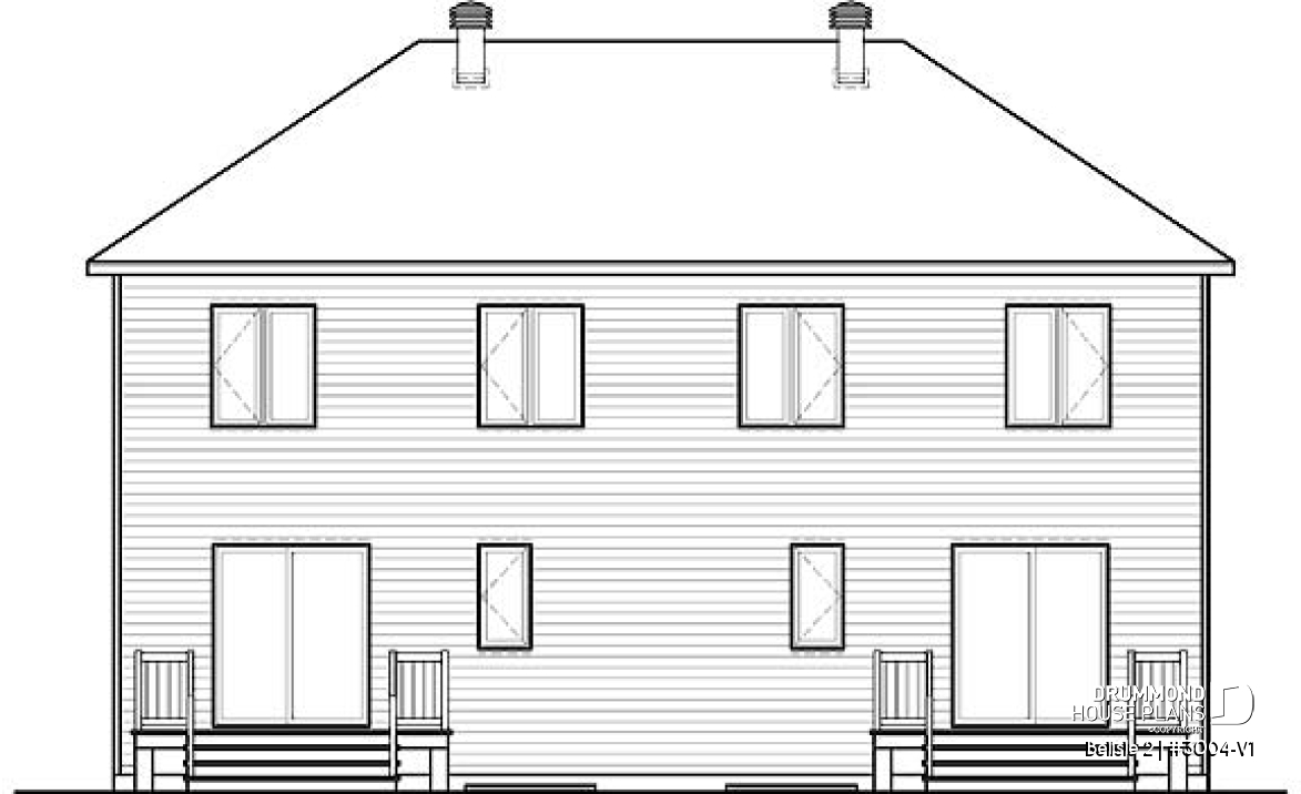 rear elevation - Belisle 2