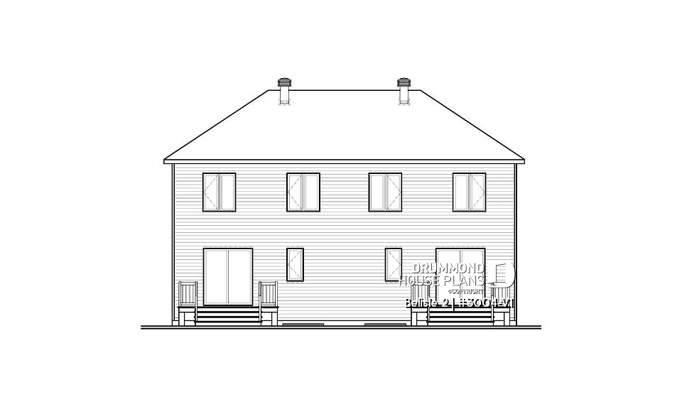 rear elevation - Belisle 2