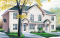 front - BASE MODEL - 4 unit apartment building plan, 2 bedrooms and laundry room on each apt., kitchen island and more! - Croft Woods 1