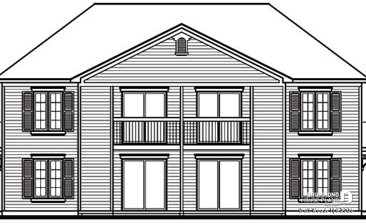 rear elevation - Croft Woods 1