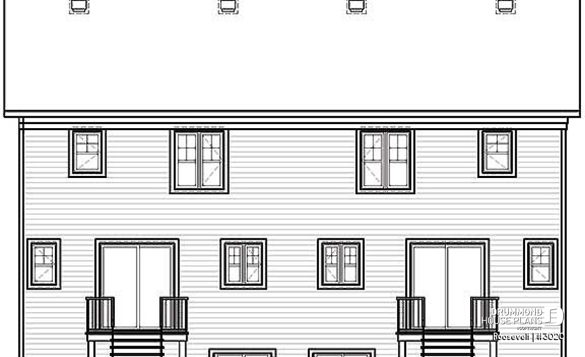 rear elevation - Roosevelt