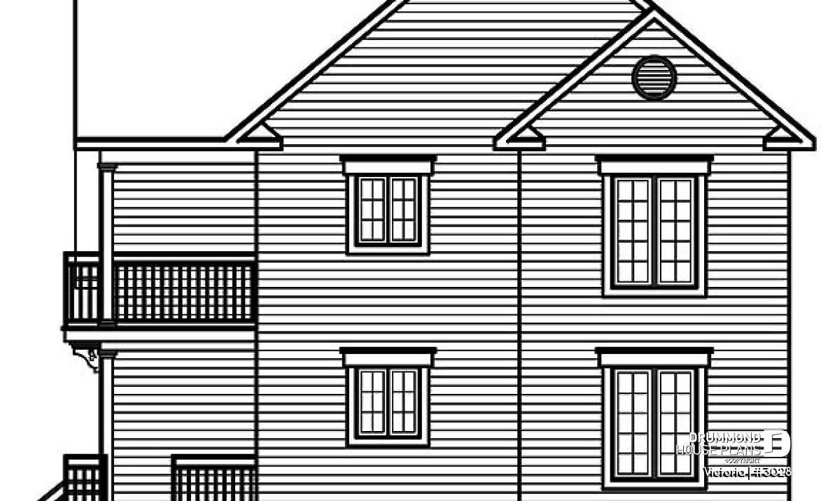 rear elevation - Victoria