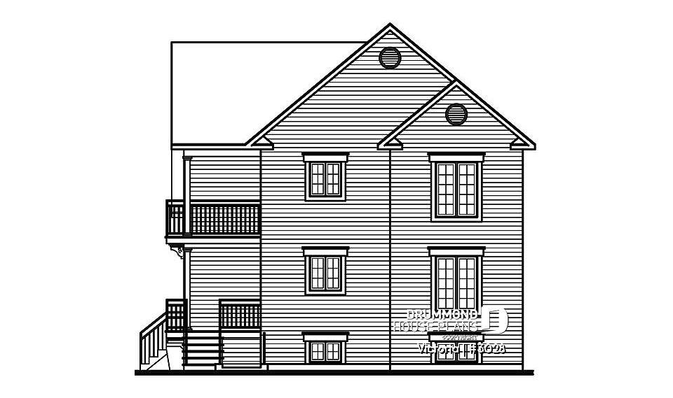 rear elevation - Victoria