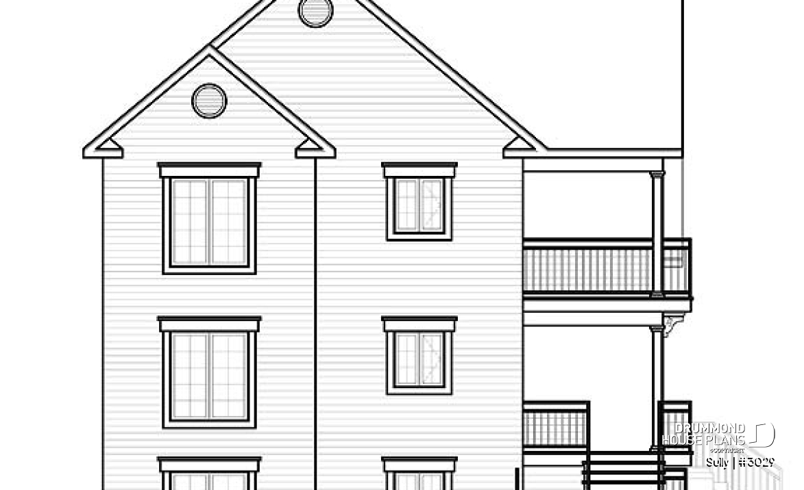rear elevation - Sully