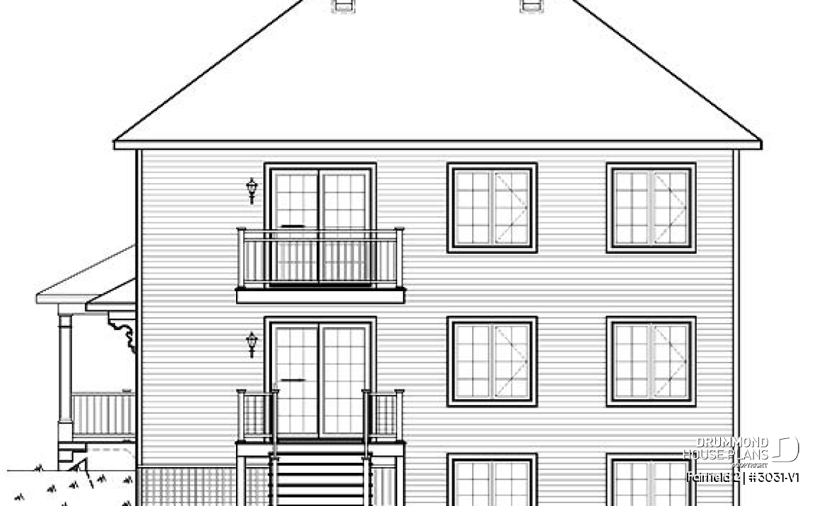 rear elevation - Fairfield 2