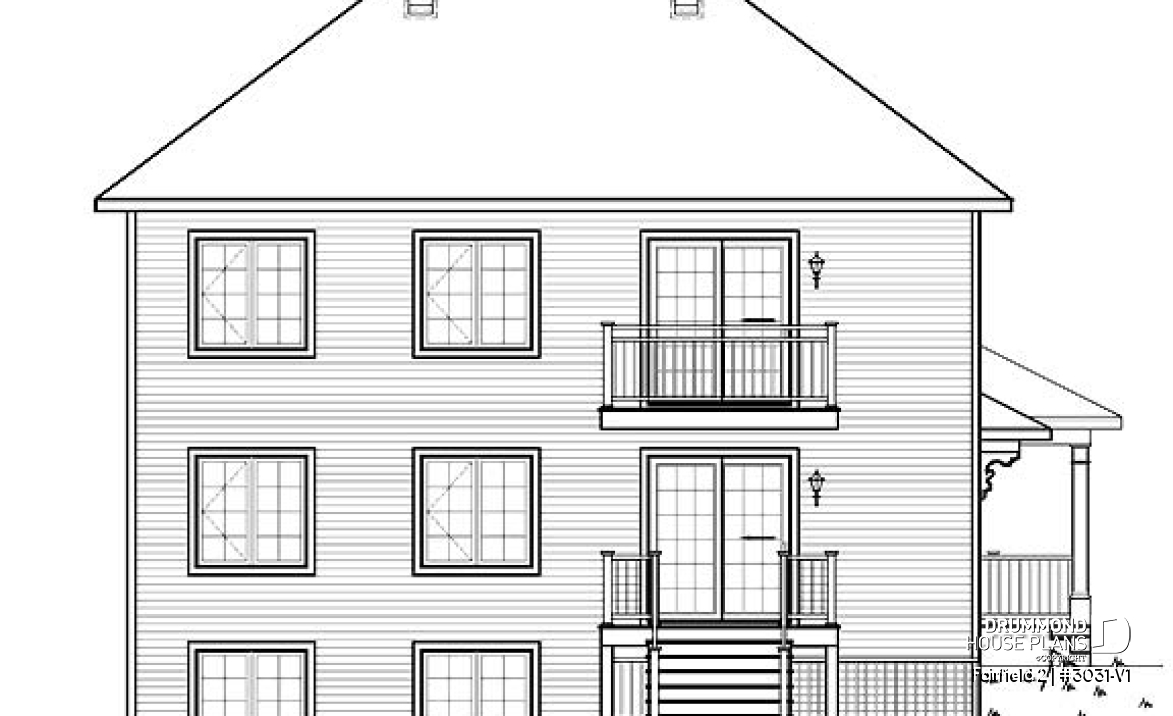 rear elevation - Fairfield 2