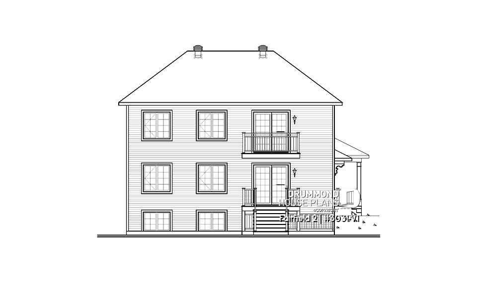 rear elevation - Fairfield 2