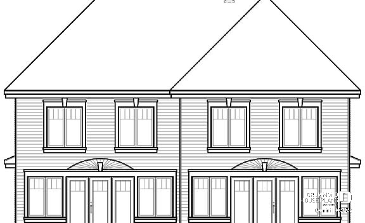 rear elevation - Gemini