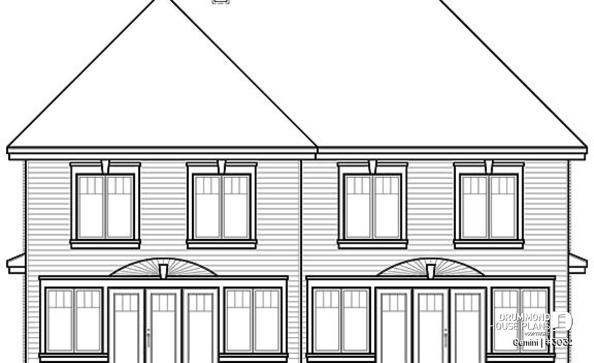 rear elevation - Gemini