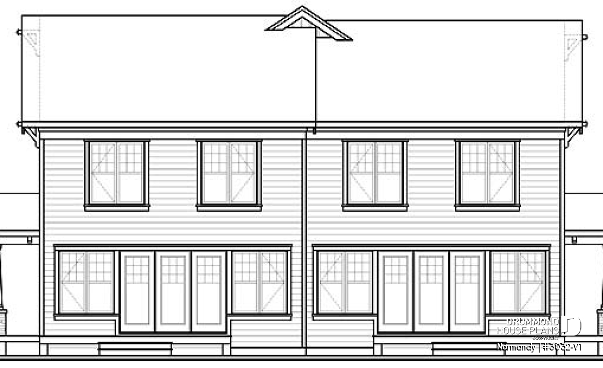 rear elevation - Normandy