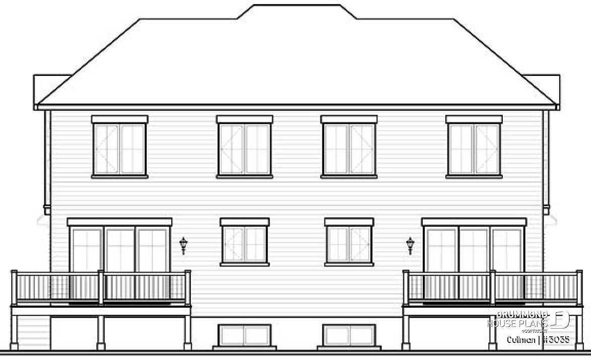 rear elevation - Cullman