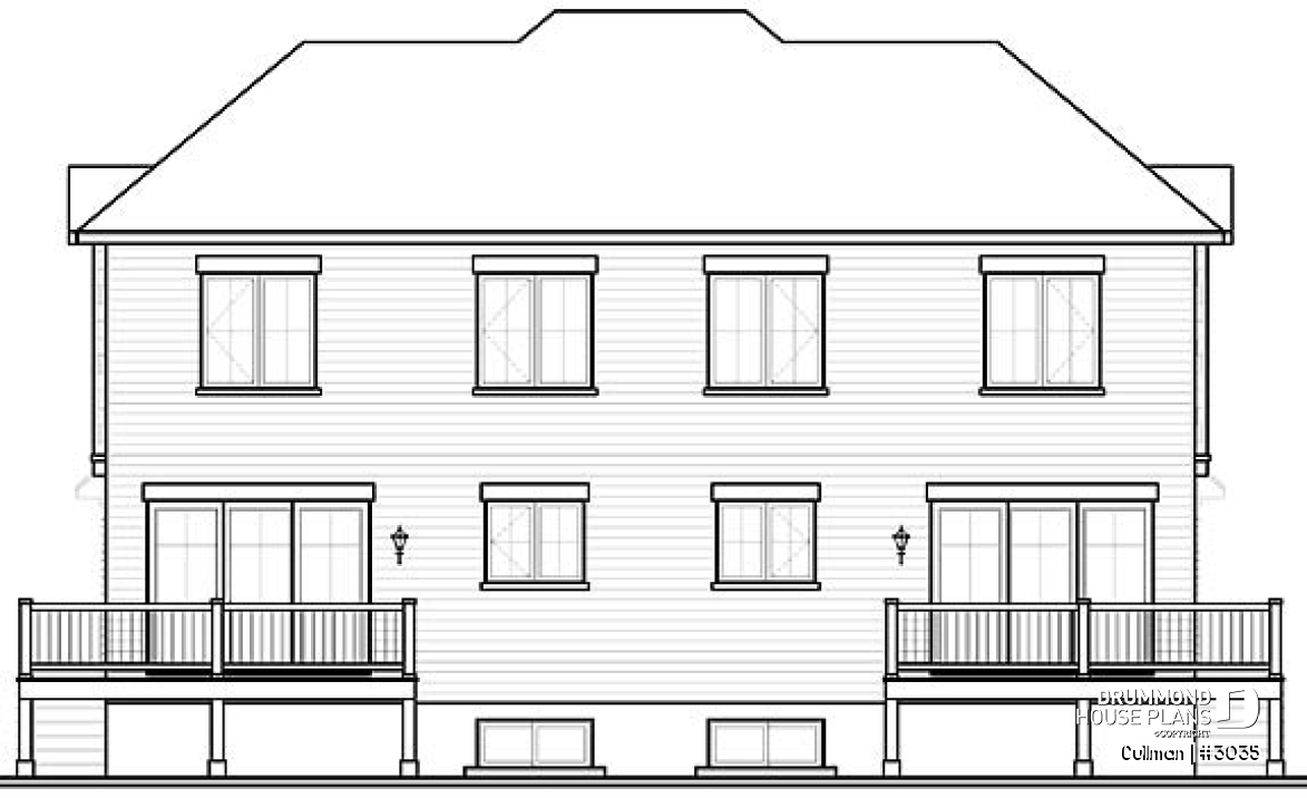 rear elevation - Cullman