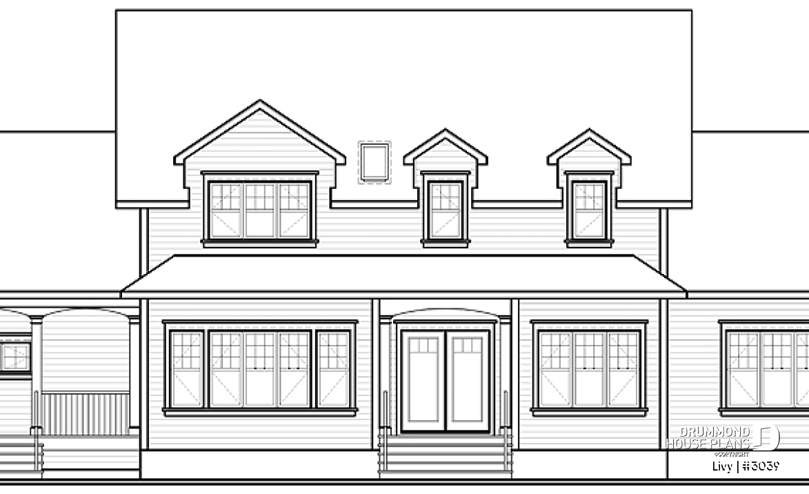rear elevation - Livy