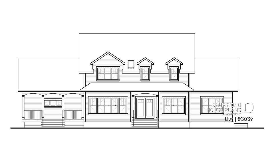 rear elevation - Livy