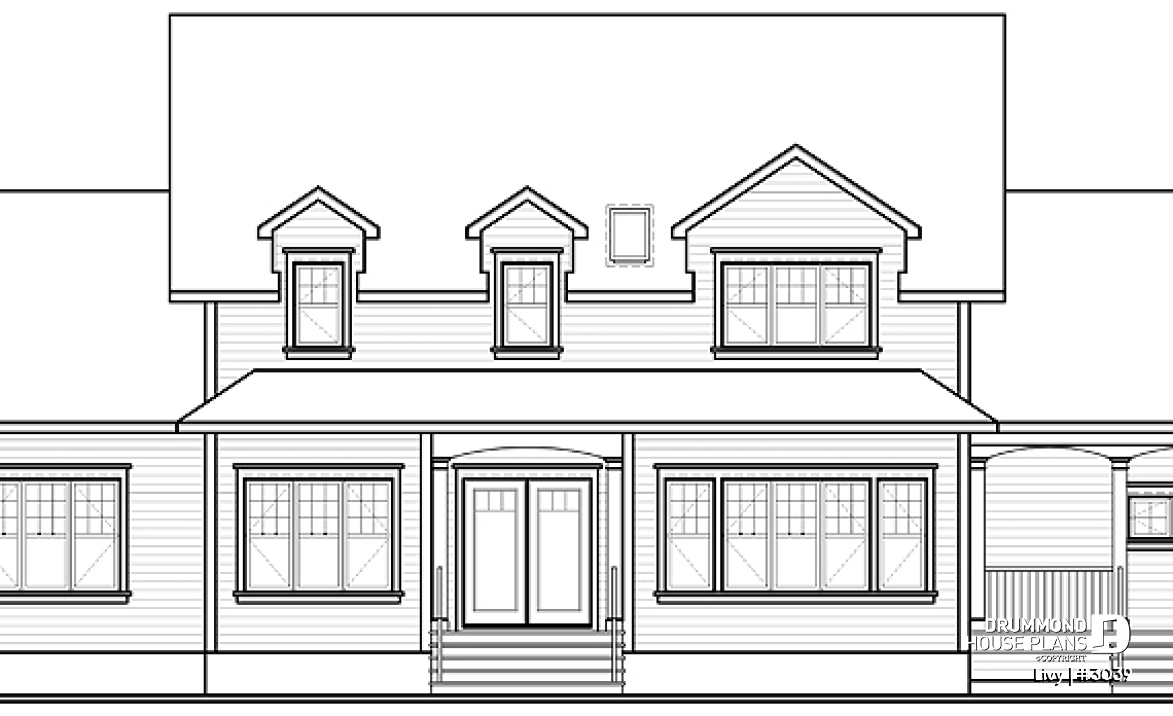 rear elevation - Livy