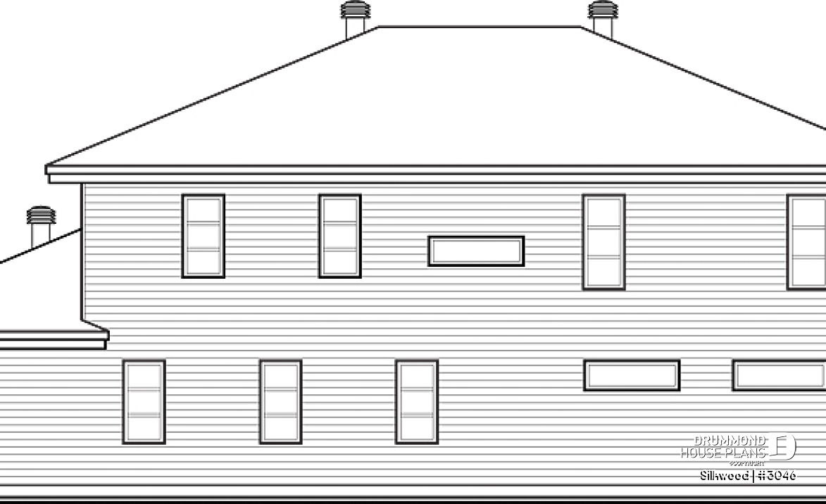 rear elevation - Silkwood