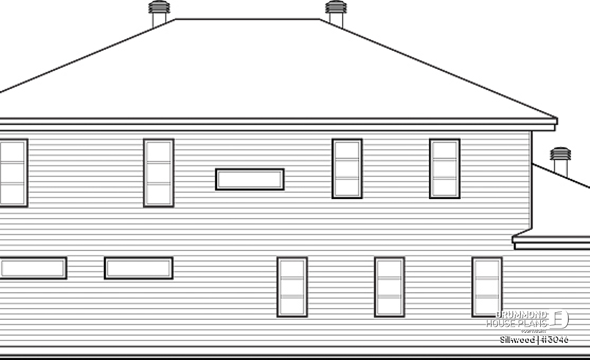rear elevation - Silkwood