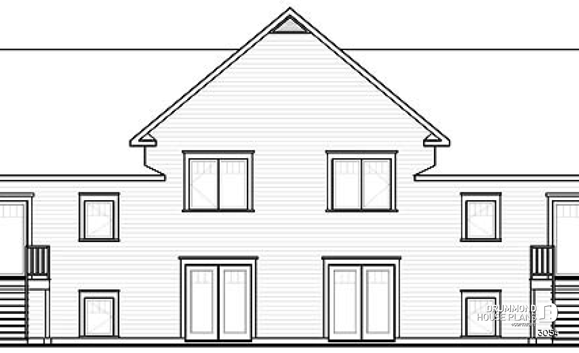 rear elevation - 