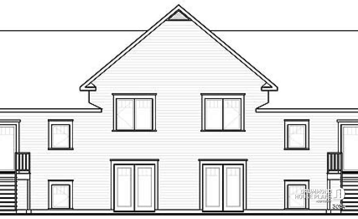 rear elevation - 
