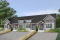 Color version 7 - Front - 4 unit multi plex plan, 3 to 4 bedroom, cathedral ceiling, two-sided fireplace, various kitchen design options - Seattle