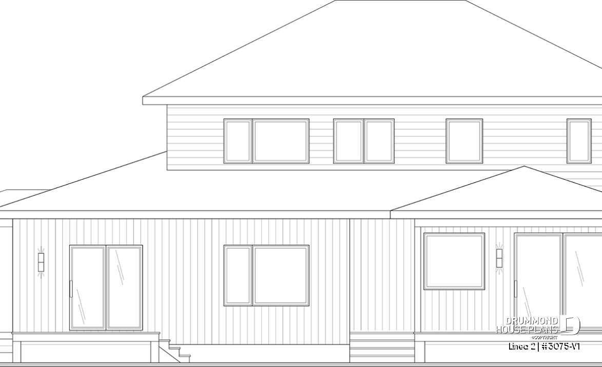 rear elevation - Linea 2
