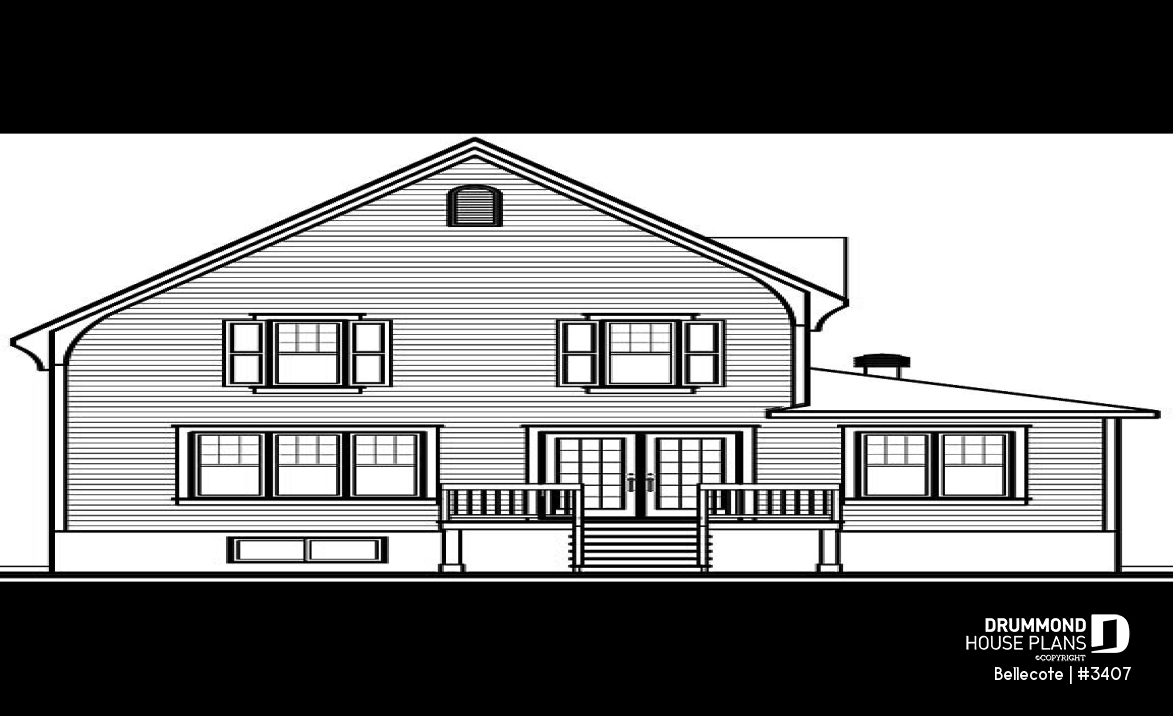 rear elevation - Bellecote
